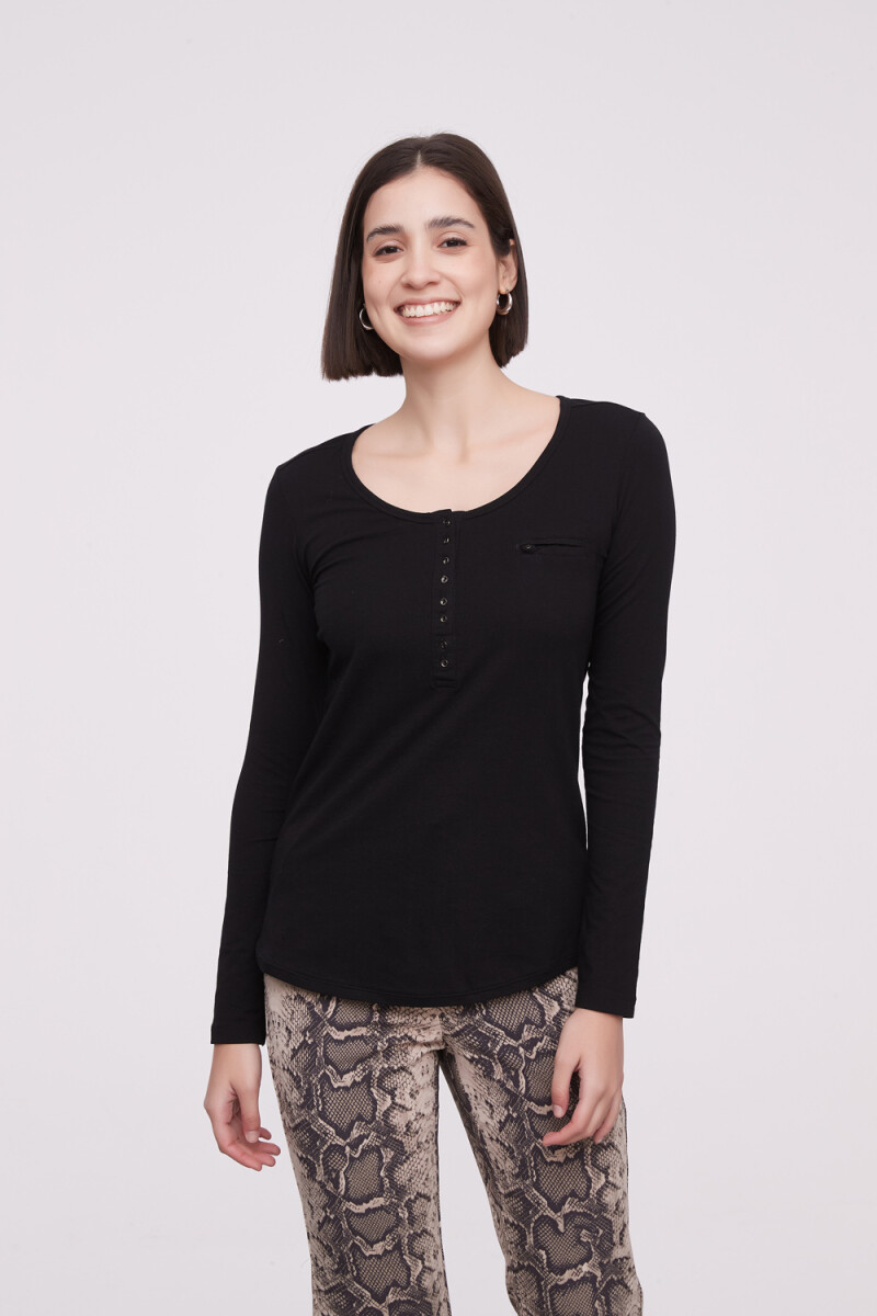 Remera Aman - Negro 