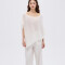 Poncho Frial Marfil / Off White