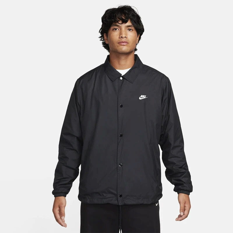 Campera NIKE CLUB COACHES de Hombre - FN3316-010 Negro