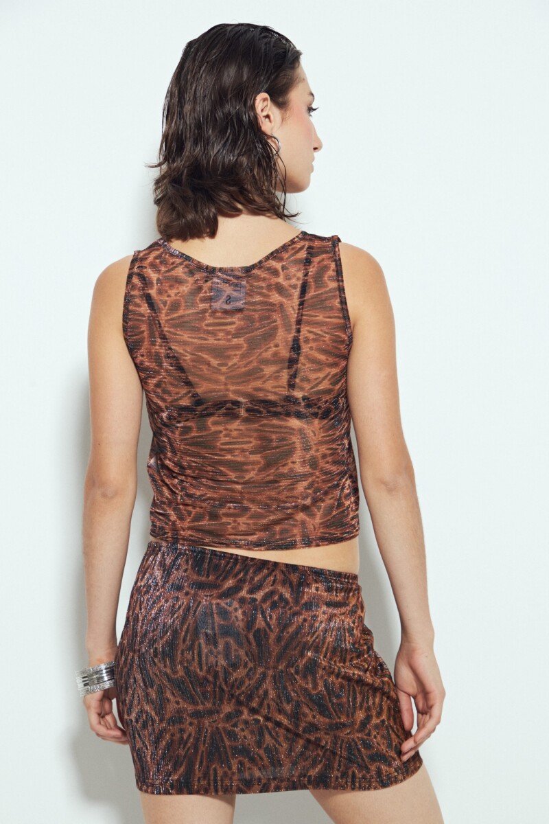 TOP KENDAL Animal Print