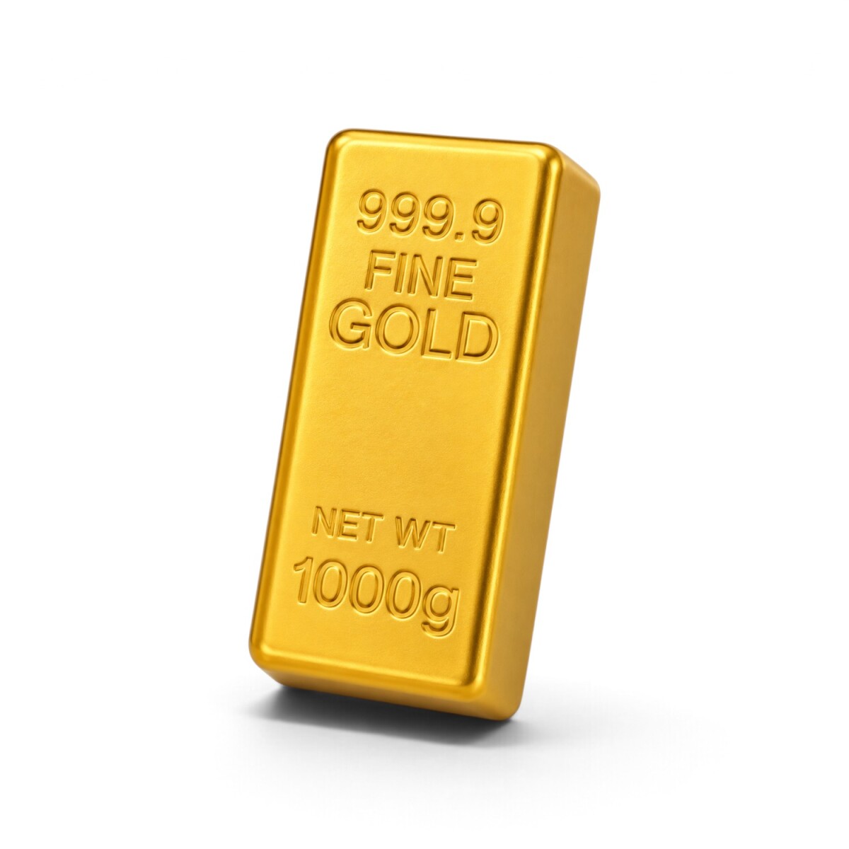 Squishy Lingote de Oro Gold Bar 