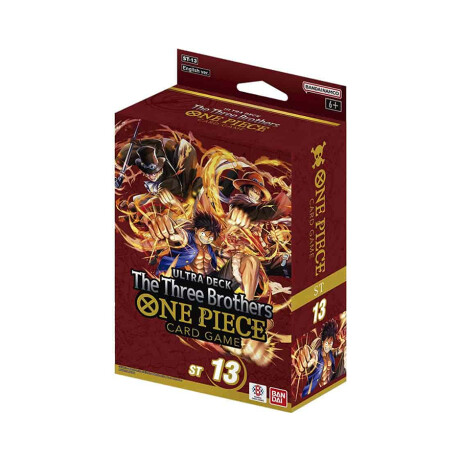 One Piece: Ultra Deck - The Three Brothers [ST13] [Inglés] One Piece: Ultra Deck - The Three Brothers [ST13] [Inglés]