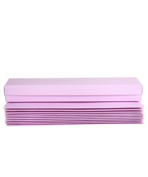 Pack x 20 unid - caja 12 eco 7x32x4 cm. LILA