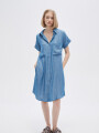 Vestido Lemos Azul Claro