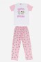 Conjunto de pijama manga corta ROSA
