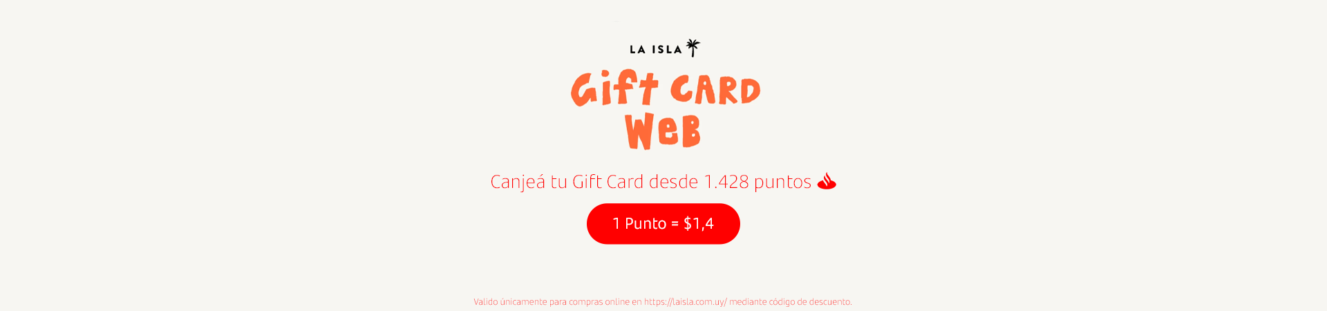 La Isla Gift Card