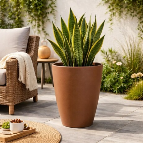 MACETA MARRUECOS Marrón - Medium