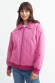 Campera con padding ROSA