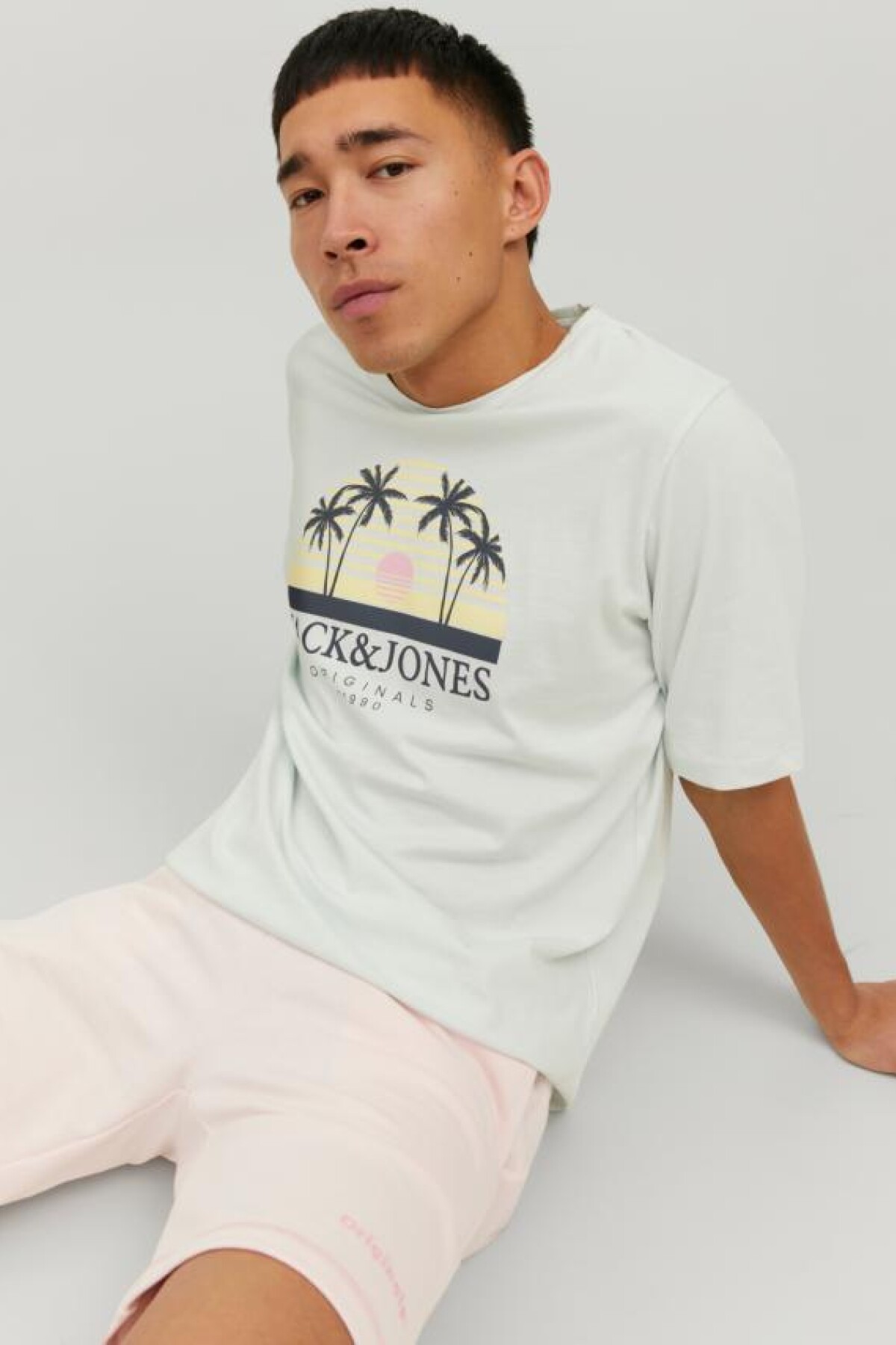Camiseta Codyy Estampado Summer Vibes Pale Blue