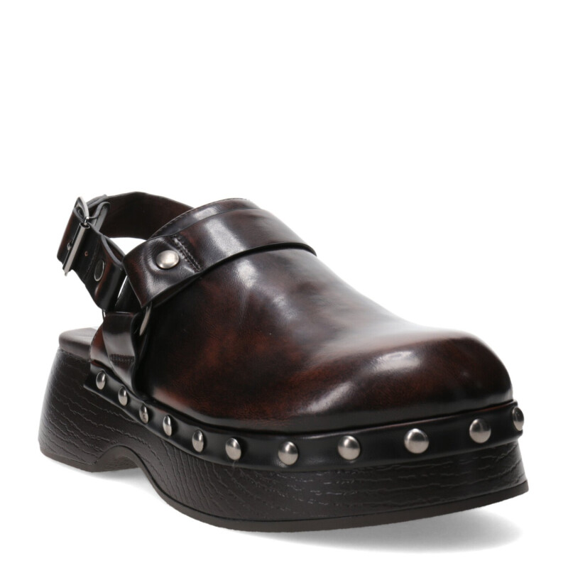 Zuecos de Mujer Miss Carol Rangu Marrón Oscuro