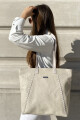 Bolso Sur Natural Esterillado