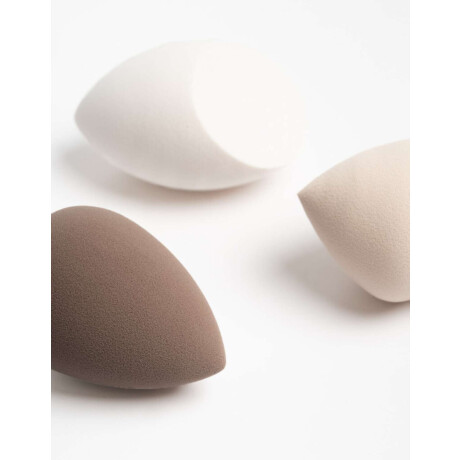 Set De Esponjas De Maquillaje Combinacion Multicolor