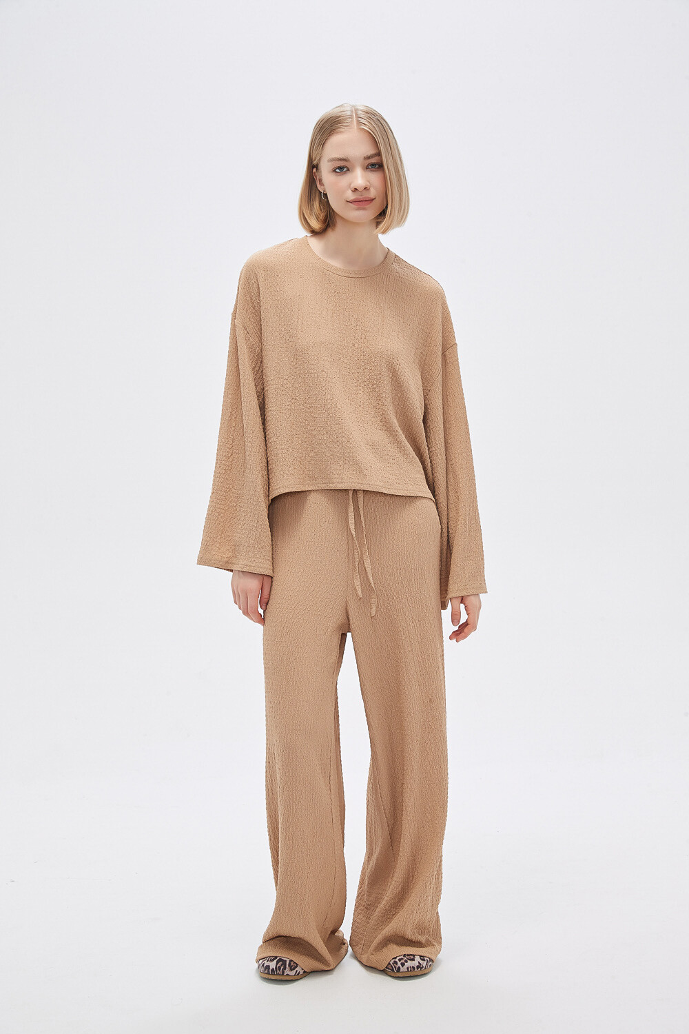 Tops Rele Beige Oscuro
