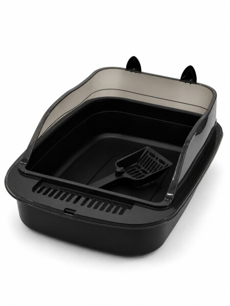 BANDEJA SANITARIA PARA GATOS NEGRO