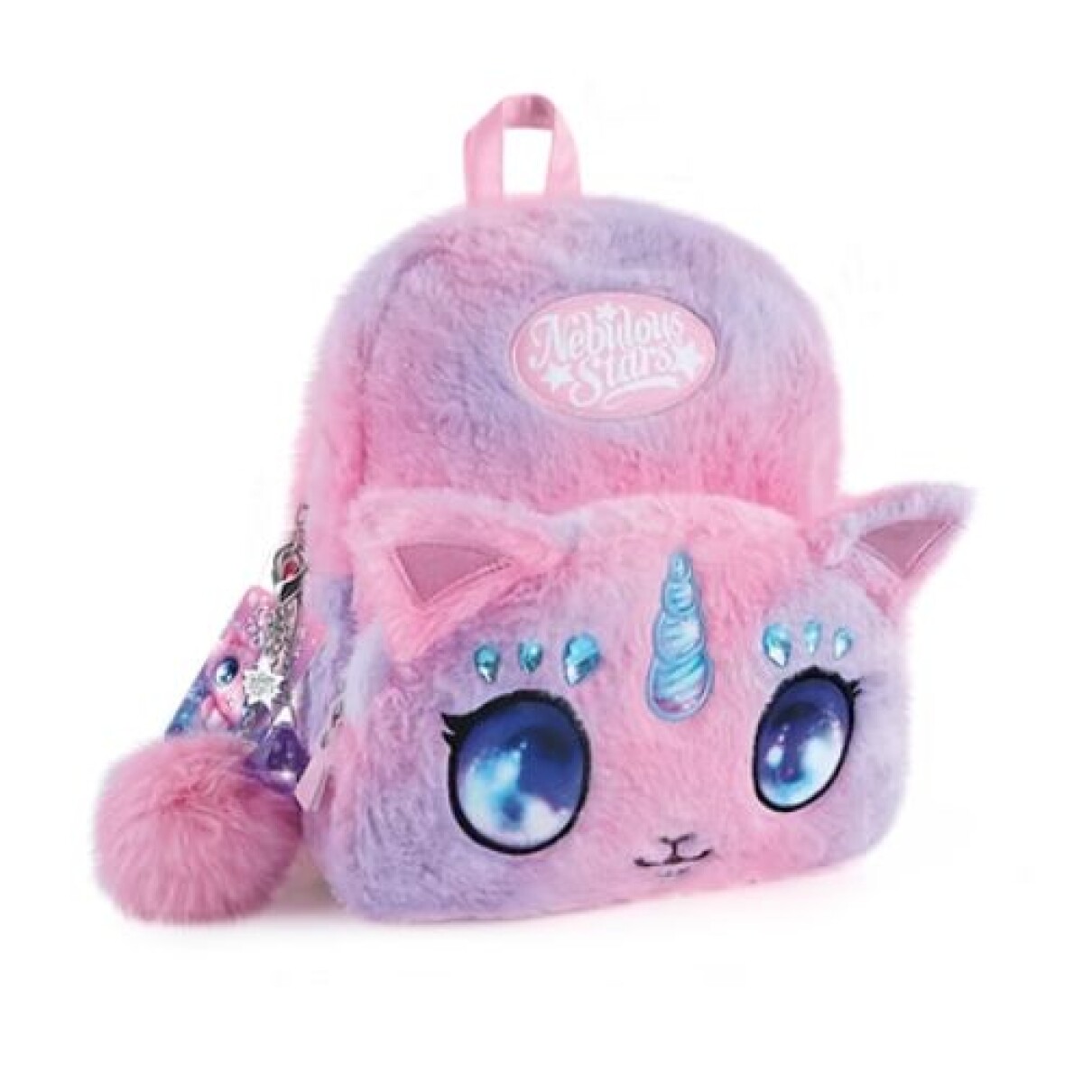 Nebulous Fuzzy Backpack Purse - Stella 