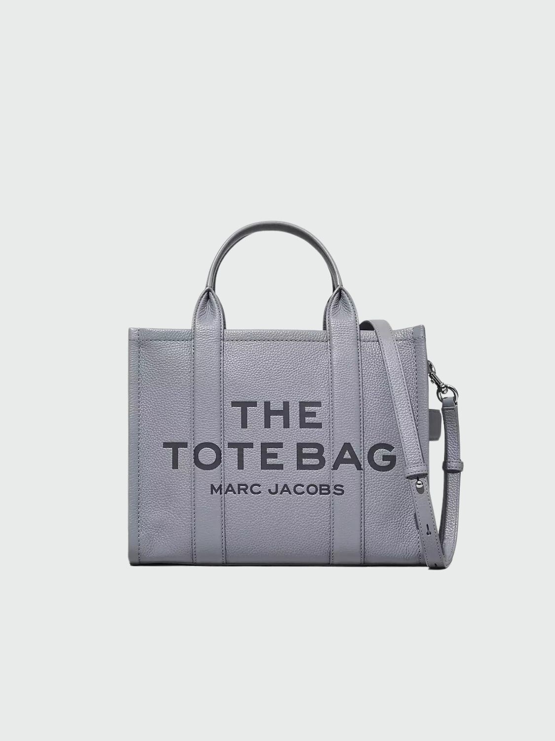 Marc jacobs - The Tote Bag, mediano de cuero Gris