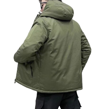 Campera táctica G8 - interior en aluminio Verde