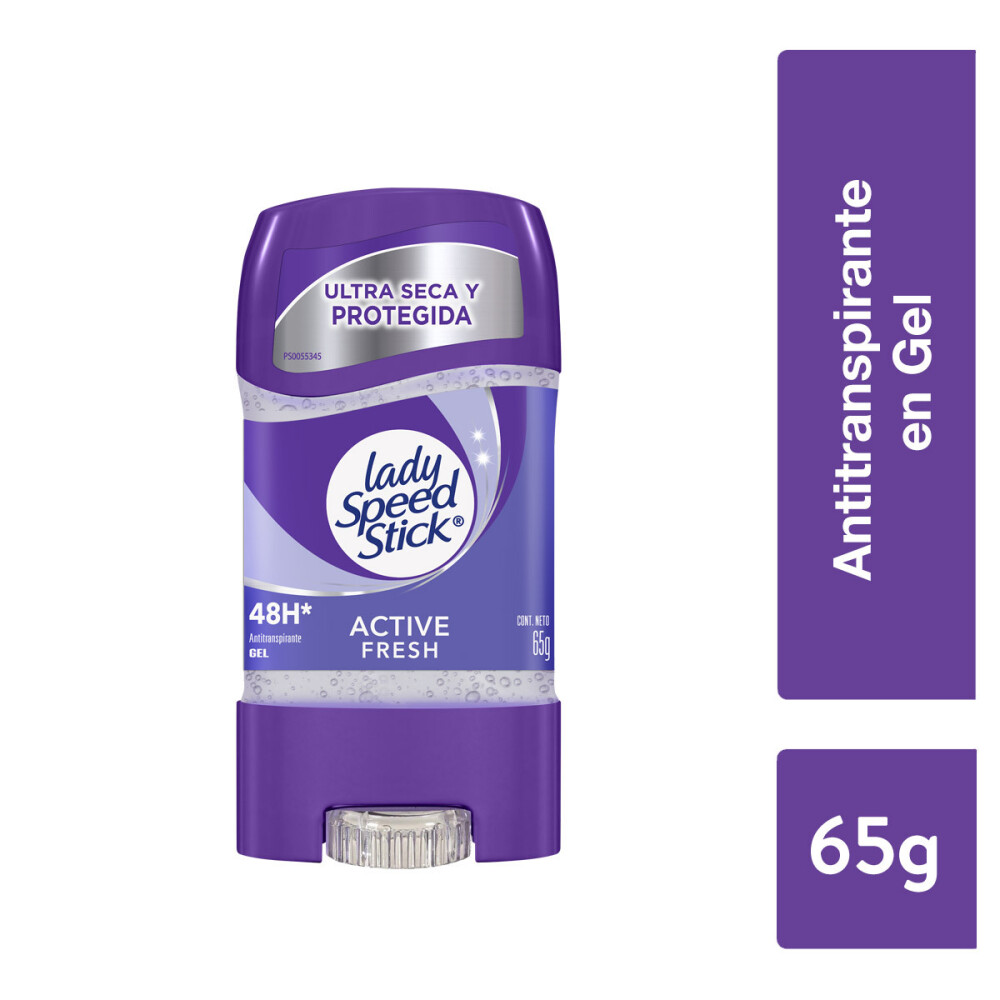 SPEED STICK LADY DEO ACTIVE FRESH GEL única