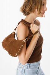 Dance Leather Bag Camel