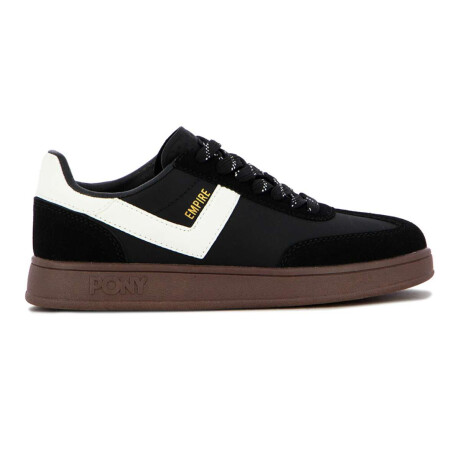 Pony Casual Empire Suede Unisex Negro-Blanco