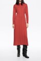 VESTIDO CUPRO Rojo