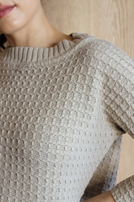Buzo Roca Beige