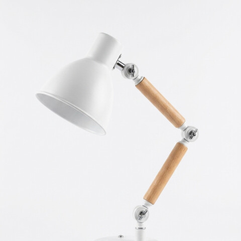 [OUTLET] Aplique de Pared Nórdico Articulado para Lámpara E27 - Blanco [OUTLET] Aplique de Pared Nórdico Articulado para Lámpara E27 - Blanco