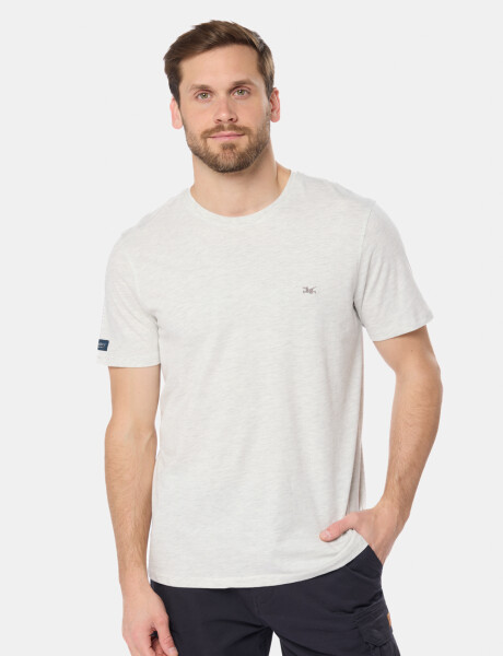 REMERA LISA DE ALGODÓN Gris