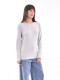 REMERA BASICA POLONIO MIX GRIS MELANGE C