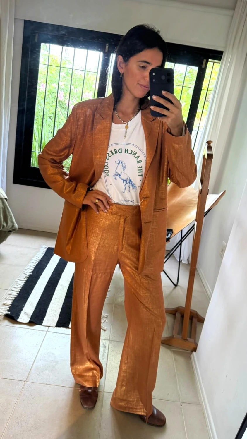 Pantalón Sastre Lurex
