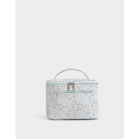 Portacosméticos Cuerina Estampado Flores