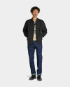 Casaca WaterResistant Mid-Season Bomber Hombre Black