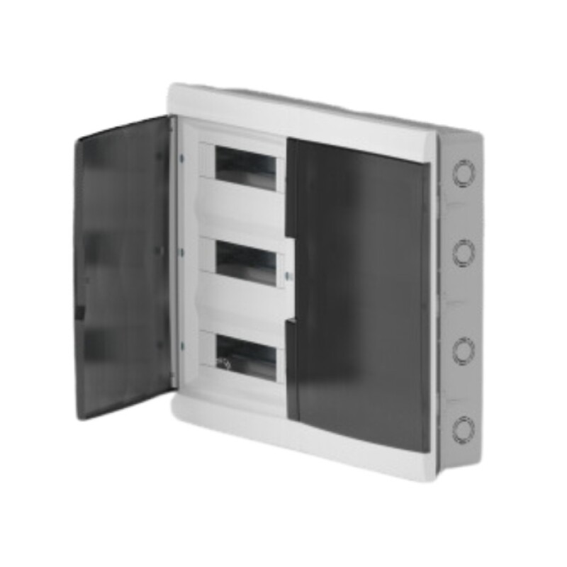 TABLERO EMB. PLAST. P/72 TM DIN PUERTA FUME GENROD TABLERO EMB. PLAST. P/72 TM DIN PUERTA FUME GENROD