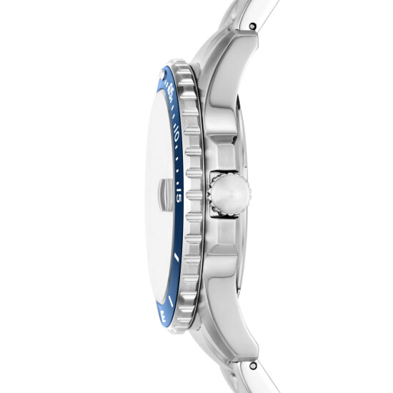 Reloj FOSSIL Azul DIVE Acero Plateado Esfera 42mm 0