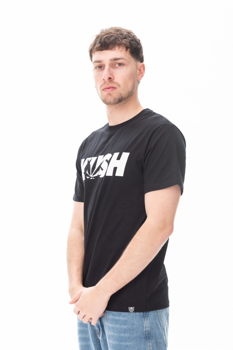 Remera Kush2 Negro