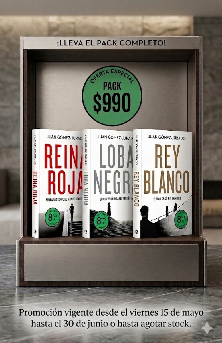 Pack Promo 01 - Reina Roja, Loba Negra y Rey Blanco 