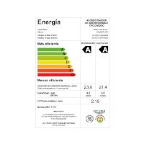 Aire Acondicionado Inverter 12.000 Btu - Wifi - Clase A SL-ACFC12INVM2 001