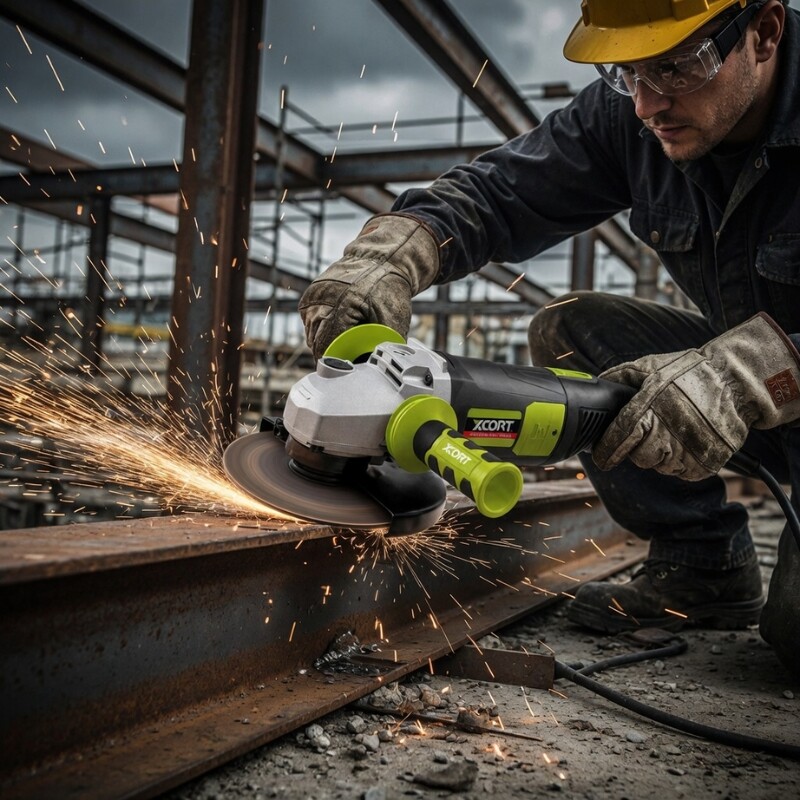 XCORT AMOLADORA ANGULAR INDUSTRIAL 6600RPM 3000W 230MM Xcort Amoladora Angular Industrial 6600rpm 3000w 230mm