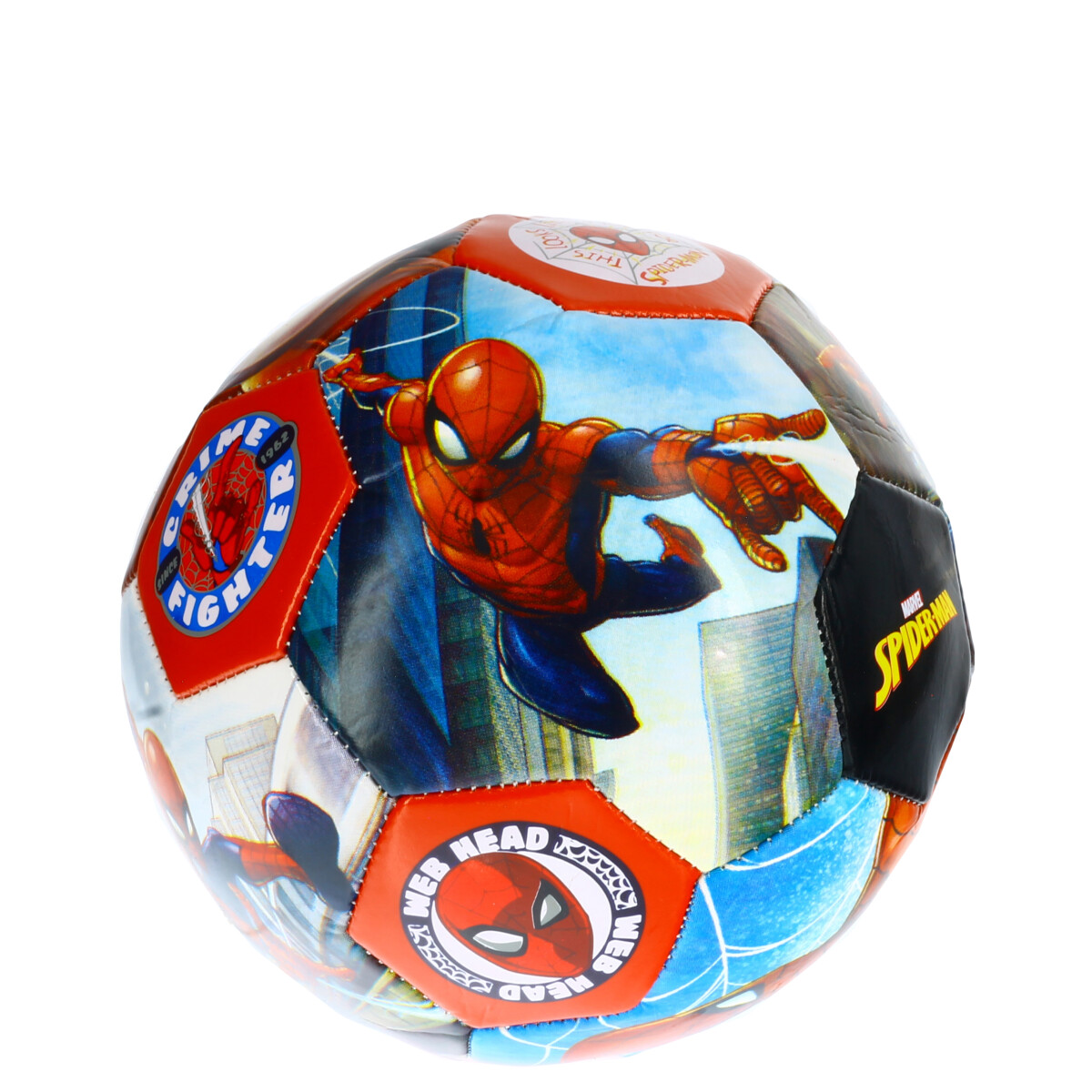 Pelota Spiderman Marvel - Rojo/Azul 