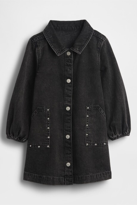Vestido De Jean Toddler Niña Black