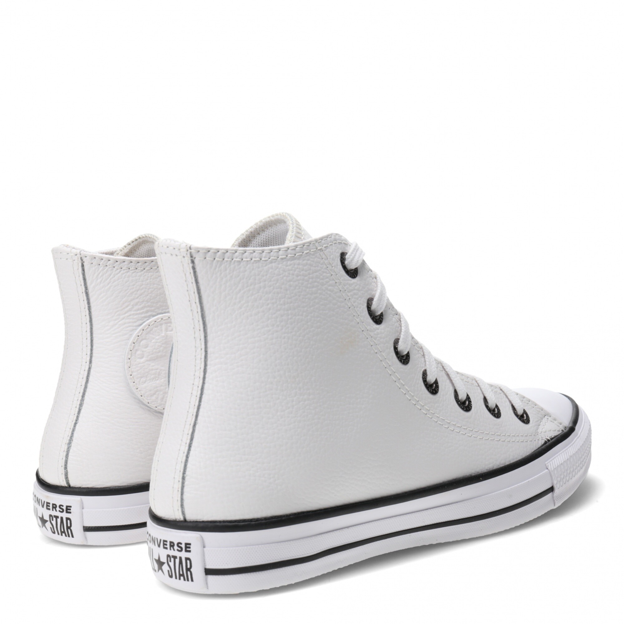 Championes Unisex Converse All Star Chuck Taylor Converse Blanco Negro Peppos