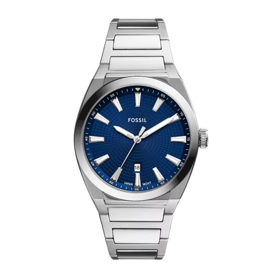 Reloj FOSSIL EVERETT Acero Plateado Esfera 42mm 0