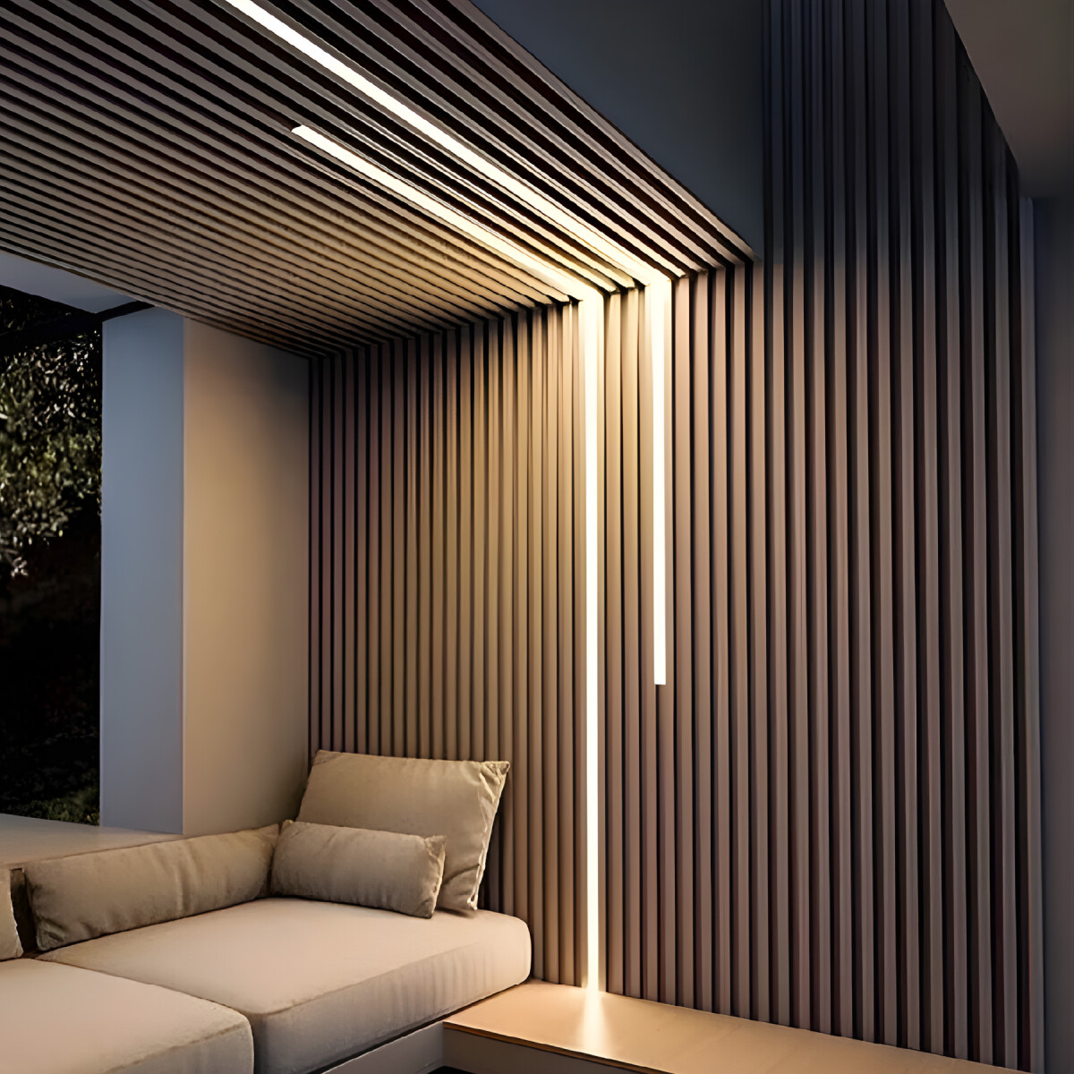 Repuesto Barra LED para Panel WPC 100 cm Encastrable - Neutra 