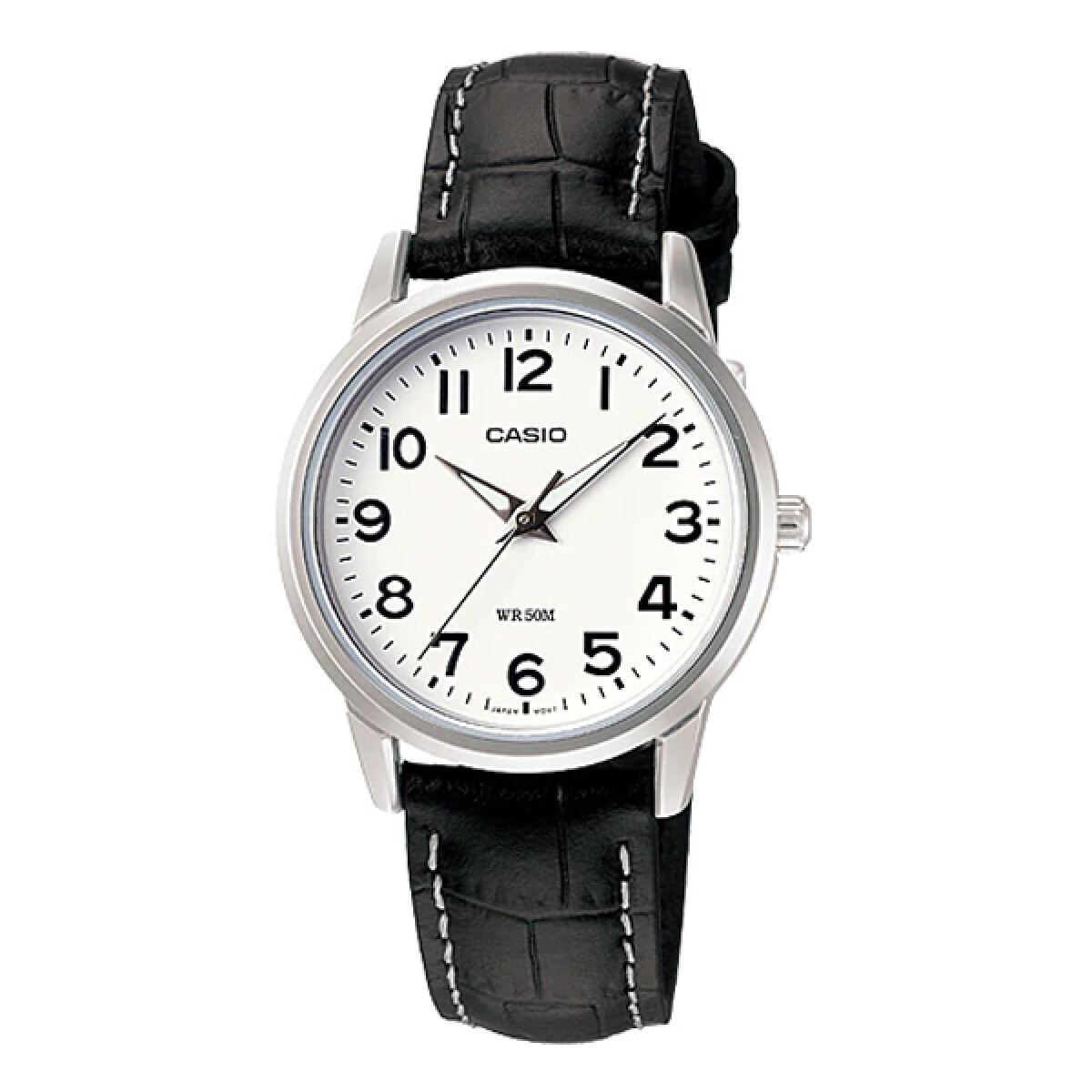 Reloj CASIO MTP1303L-7BVDF en Cuero Negro Esfera 40mm 