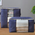 Set Caja Organizadora X2 Ropa Guarda Mantas Frazadas Variante Color Violeta