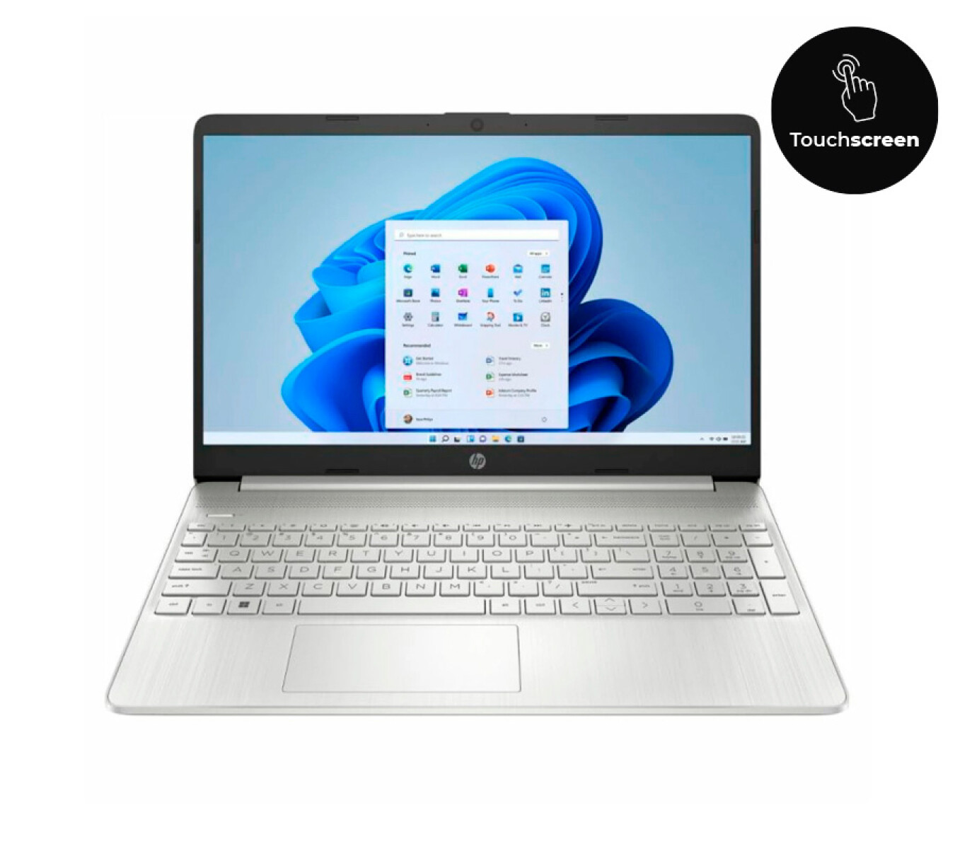 Notebook HP 15-DY2702 i3-1115G4 256GB 8GB 15.6" Touch 