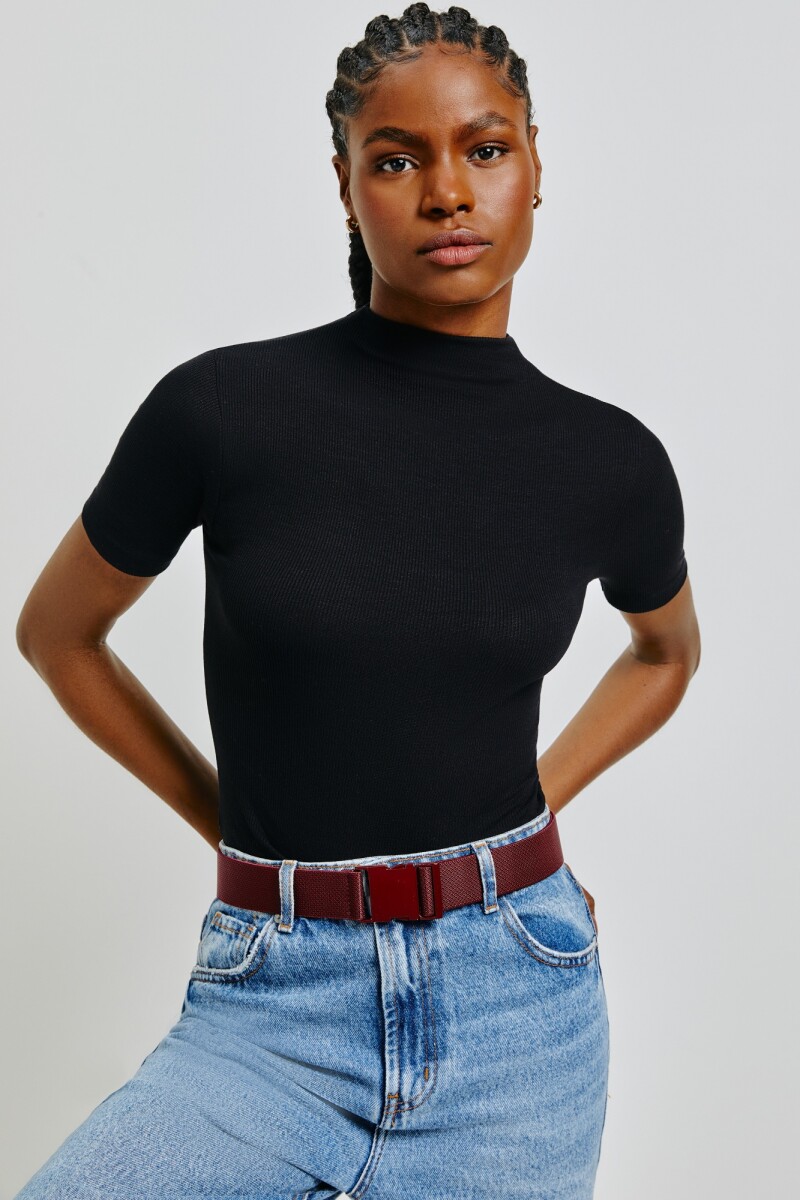 BLUSA MM FEM - PRETO ESCURO 