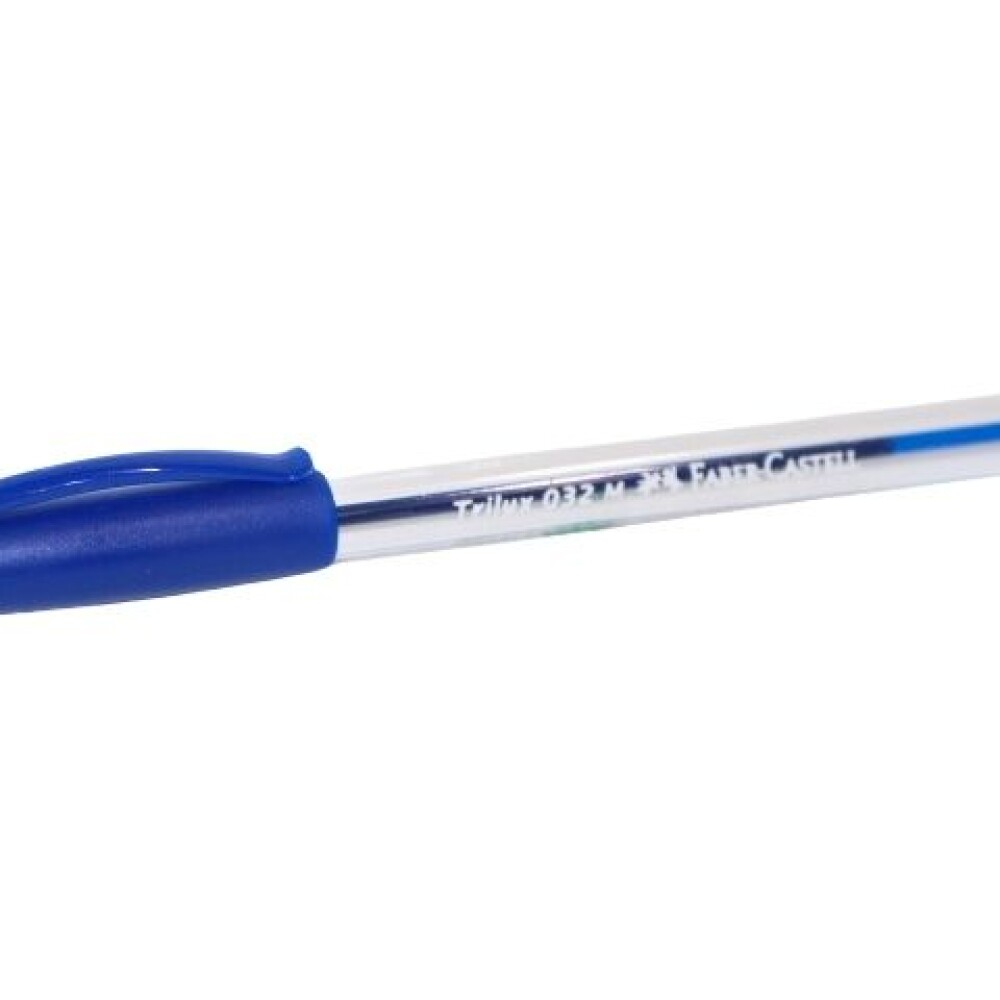 BOLIGRAFO FABER CASTELL TRILUX COLOR AZUL