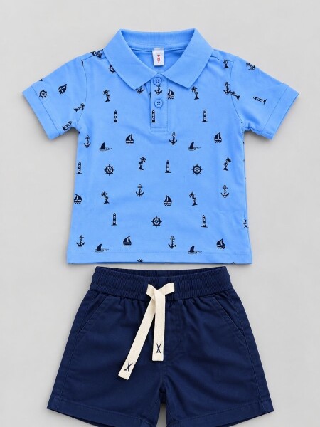CONJUNTO COCOMIEL 8878 VARON CELESTE