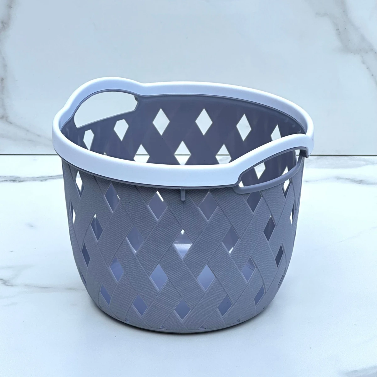 Canasto Organizador Tramado Polipropileno Alto 14cm x Ø 9cm 